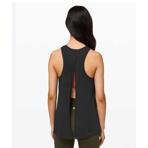 Lululemon All Tied Up Tank Black- 6